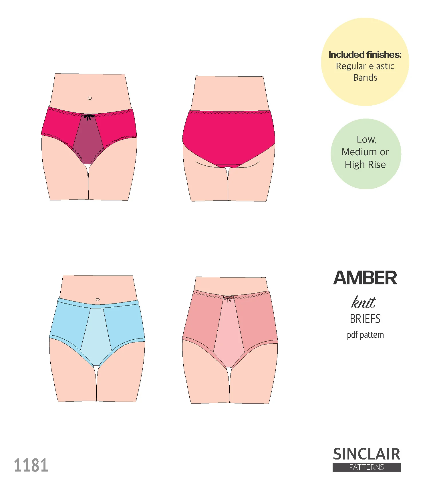 Underwear, bralettes & bras